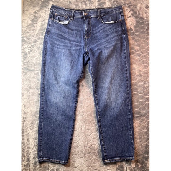 Lucky Brand 221 Straight Mens Blue Denim Jeans 40x30 7MBJ001 - Picture 2 of 12